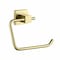Kibi Cube Bathroom Toilet Paper Holder - Brush Gold KBA1505BG - alternate 1